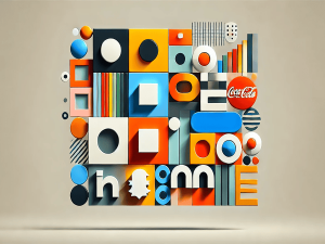 moderne Grafik für KI-Suche